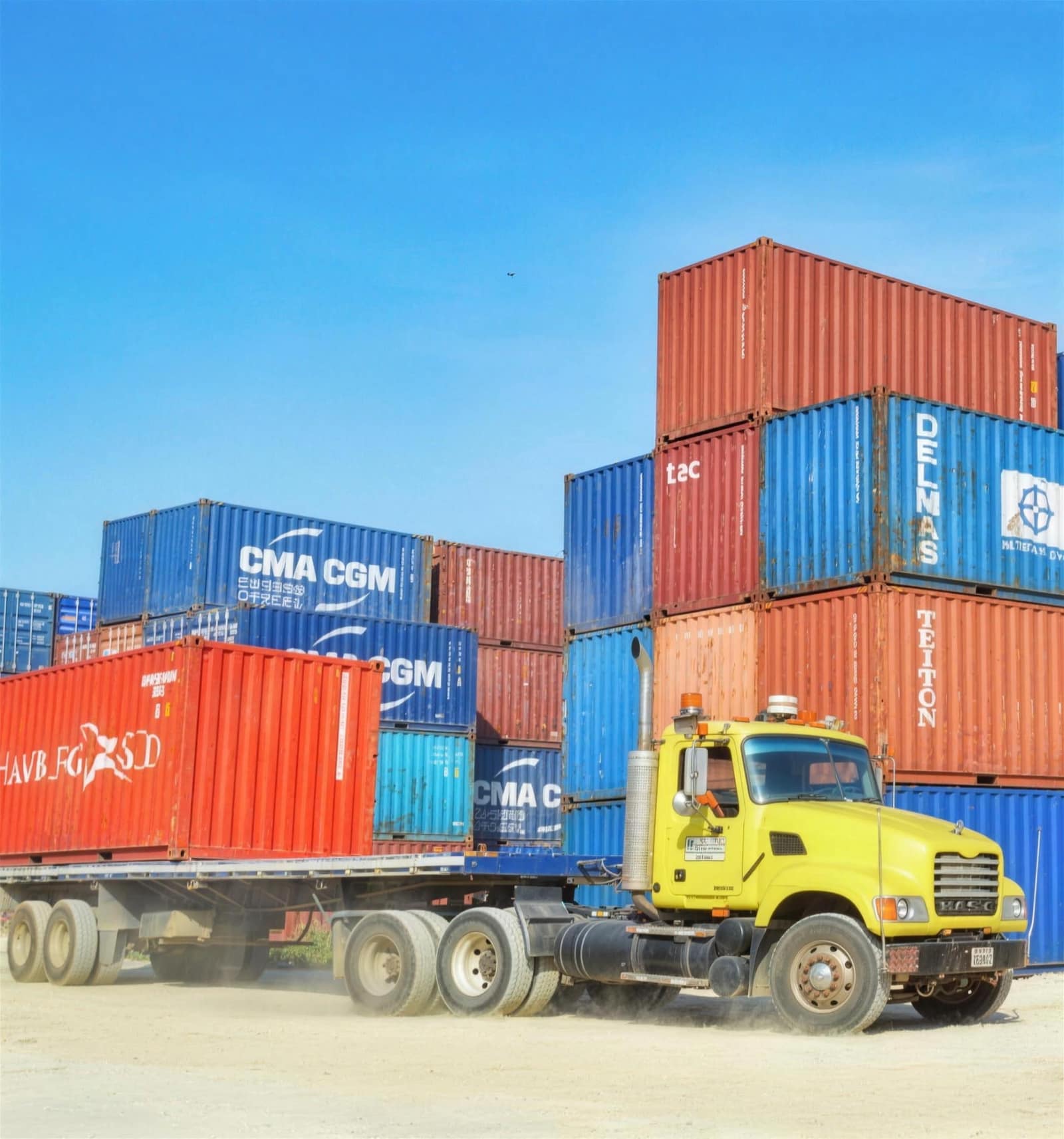 Transporte de contenedores CY